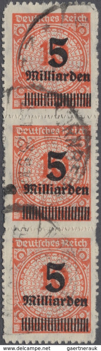 Deutsches Reich - Inflation: 1923, 5 Milliarden Auf 10 Millionen Mark Durchstochen, Lokaldruck OPD M - Lettres & Documents
