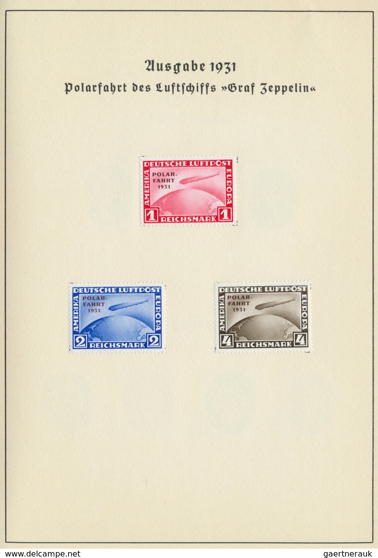 Deutsches Reich - Weimar: 1932, Geschenkheft der Deutschen Reichspost, überreicht von der dt. Abordn