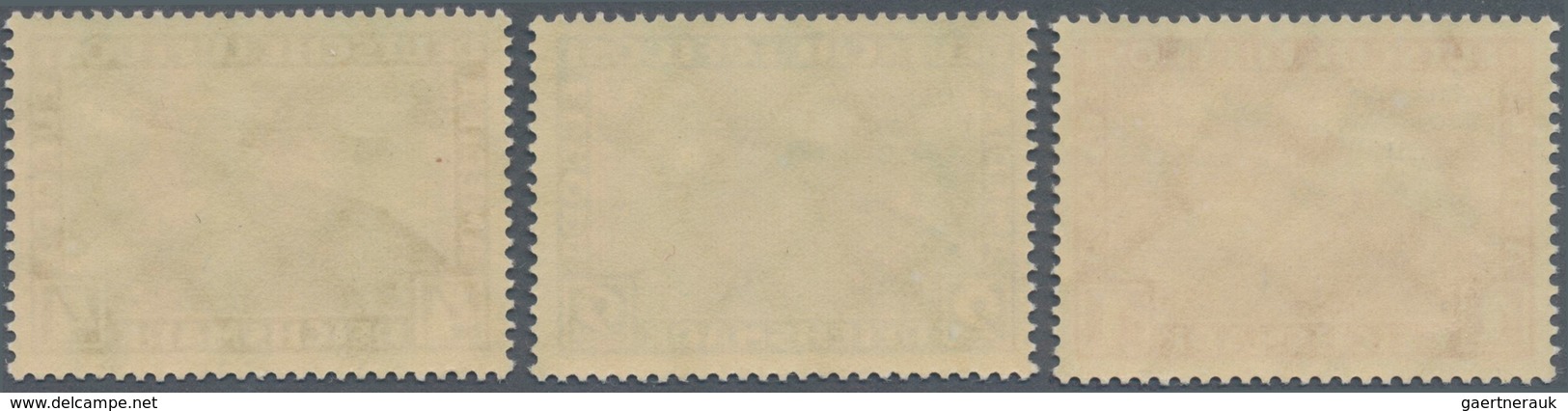 Deutsches Reich - 3. Reich: 1933, 1 - 4 RM. Chicagofahrt, Kompletter Einwandfrei Postfrischer Satz M - Covers & Documents