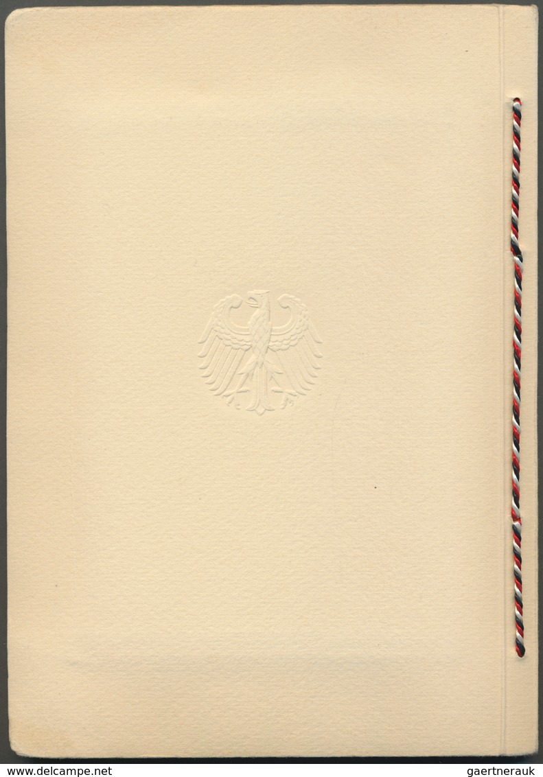 Deutsches Reich - 3. Reich: 1934. Außergewöhnliches offizielles Buch der Deutschen Reichspost, "über