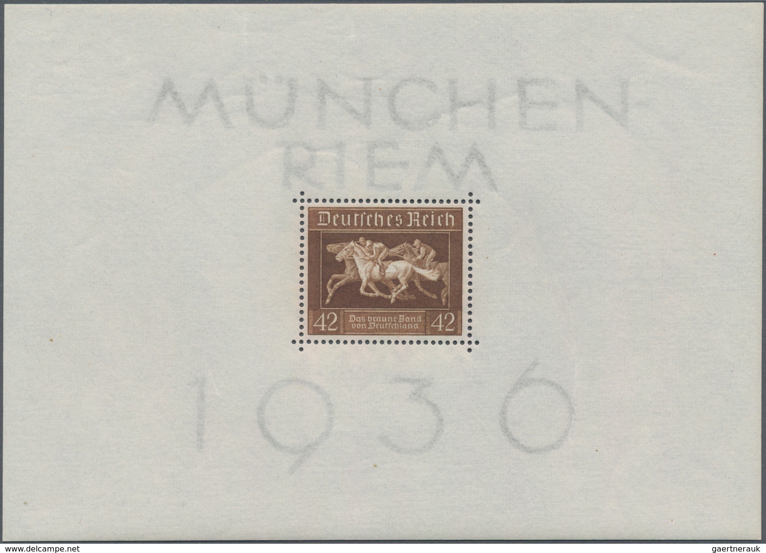 Deutsches Reich - 3. Reich: 1936/1937, Olympia-Blocks Mit SST KIEL, 3 Weitere Blocks Postfrisch, Mi. - Briefe U. Dokumente
