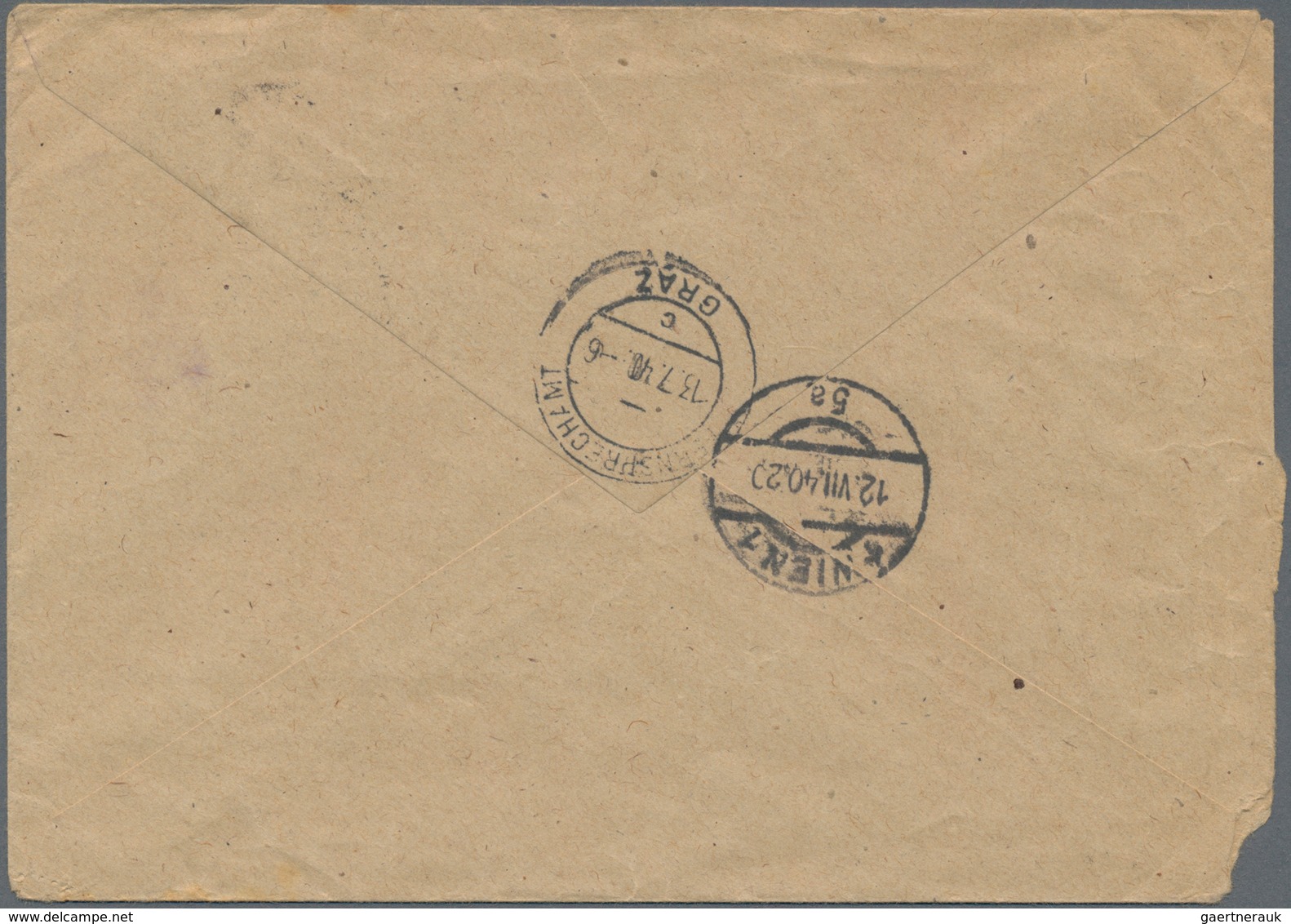 Deutsches Reich - 3. Reich: 1940, "POSTSPARKASSENAMT WIEN" Eilboten-Brief (kleine Öffnungsmängel) Na - Covers & Documents