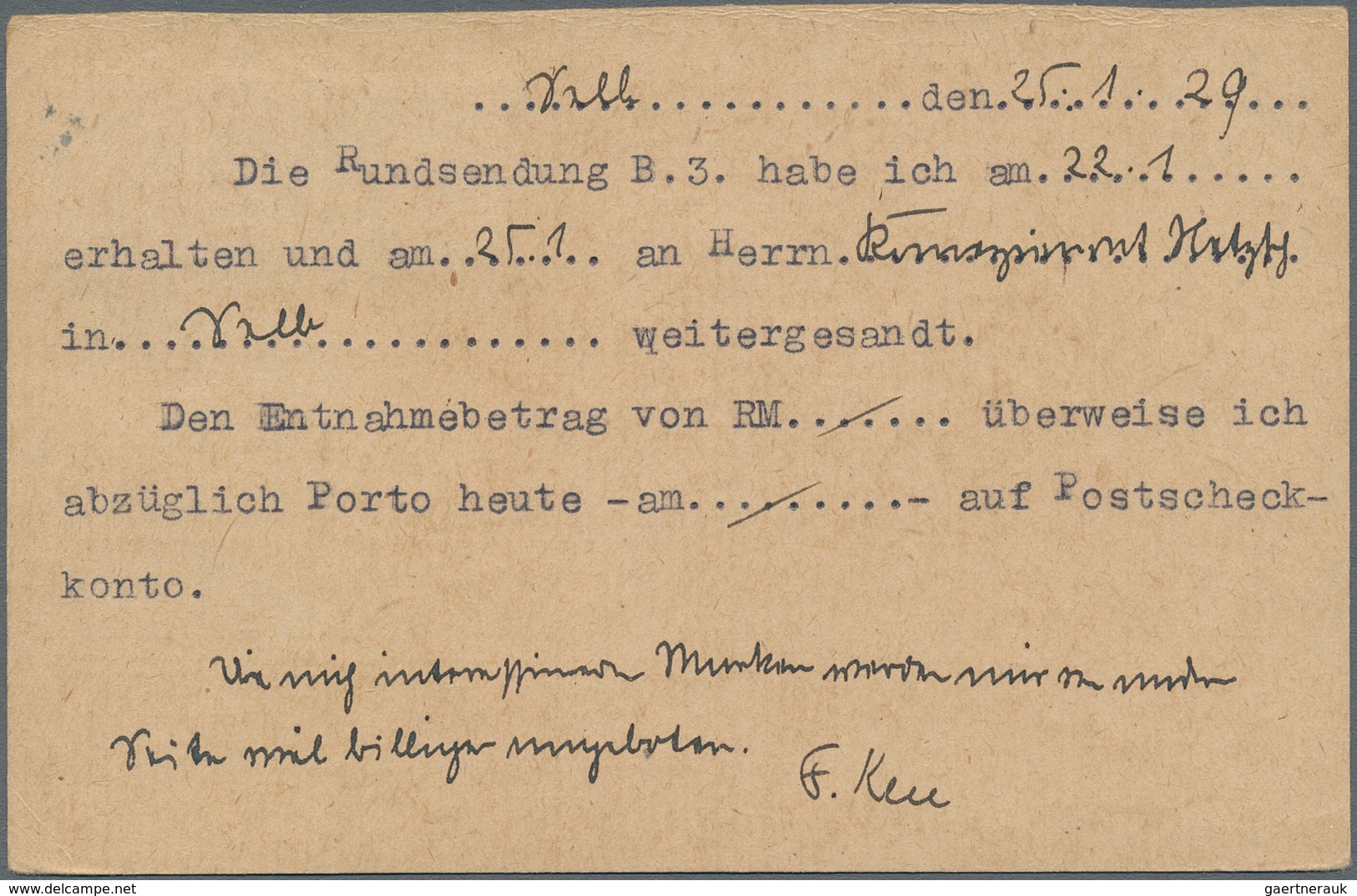 Deutsches Reich - Zusammendrucke: 1928, Senkr. Zdr. 8 Pf + A2 Aus H-Blatt 65 B, Portogerechte EF Auf - Zusammendrucke
