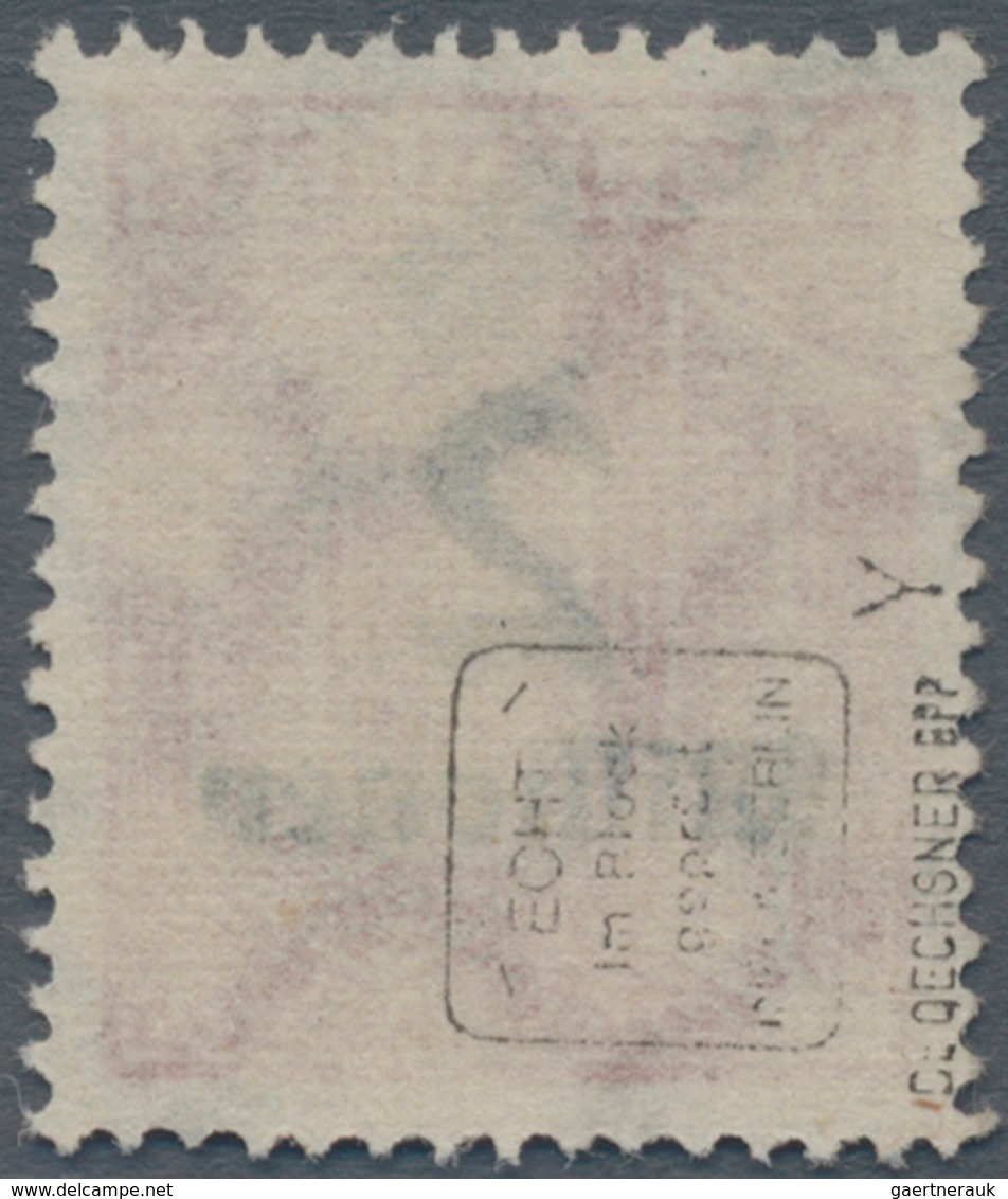 Deutsches Reich - Dienstmarken: 1923, 2 Mio. Auf 10 Pfg. Mit Liegendem Wasserzeichen, Gestempelt. Fo - Service