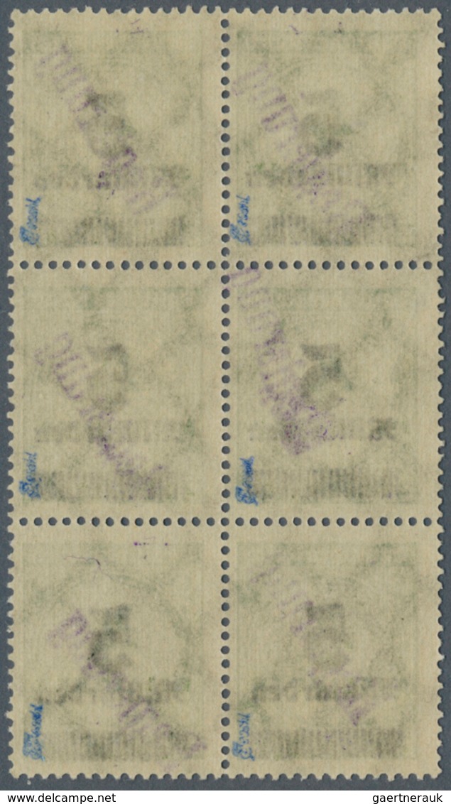 Deutsches Reich - Dienst-Kontrollaufdrucke: 1923, 5 Milliarden Auf 4 Mio Im Postfrischen (kleine Gum - Dienstmarken