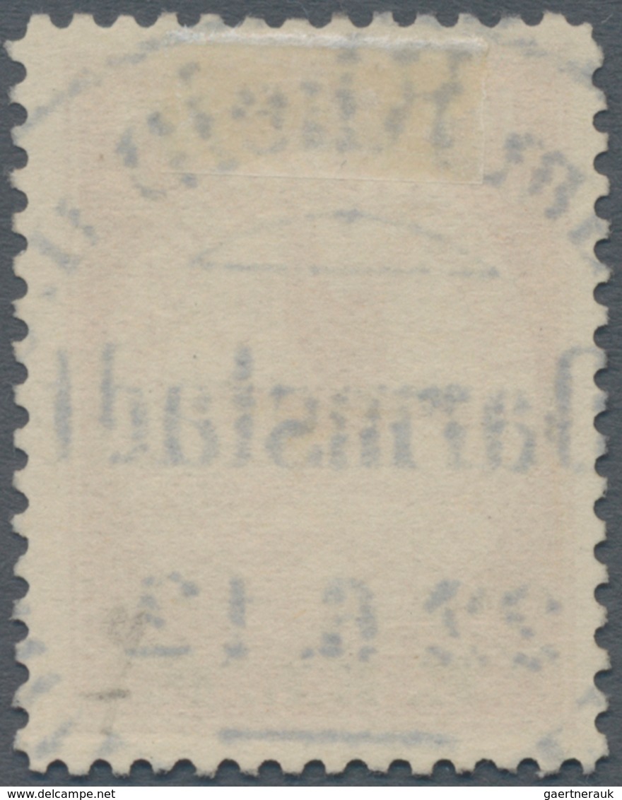 Deutsches Reich - Halbamtliche Flugmarken: 1912, 10 Pf. Rhein Und Ruhr Flugpostkarte Mit Überdurck " - Luft- Und Zeppelinpost