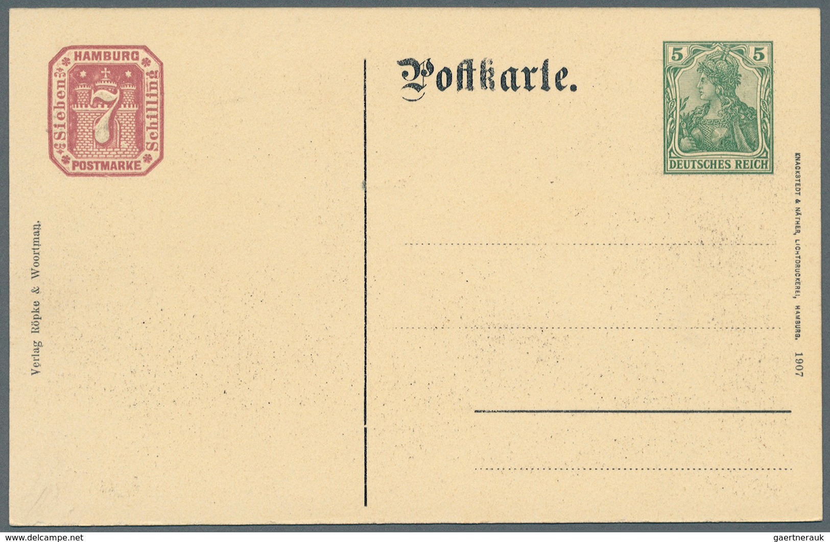 Deutsches Reich - Privatganzsachen: 1907, Lot von 15 Privat-Postkarten 5 Pf Germania "19. Dt. Philat