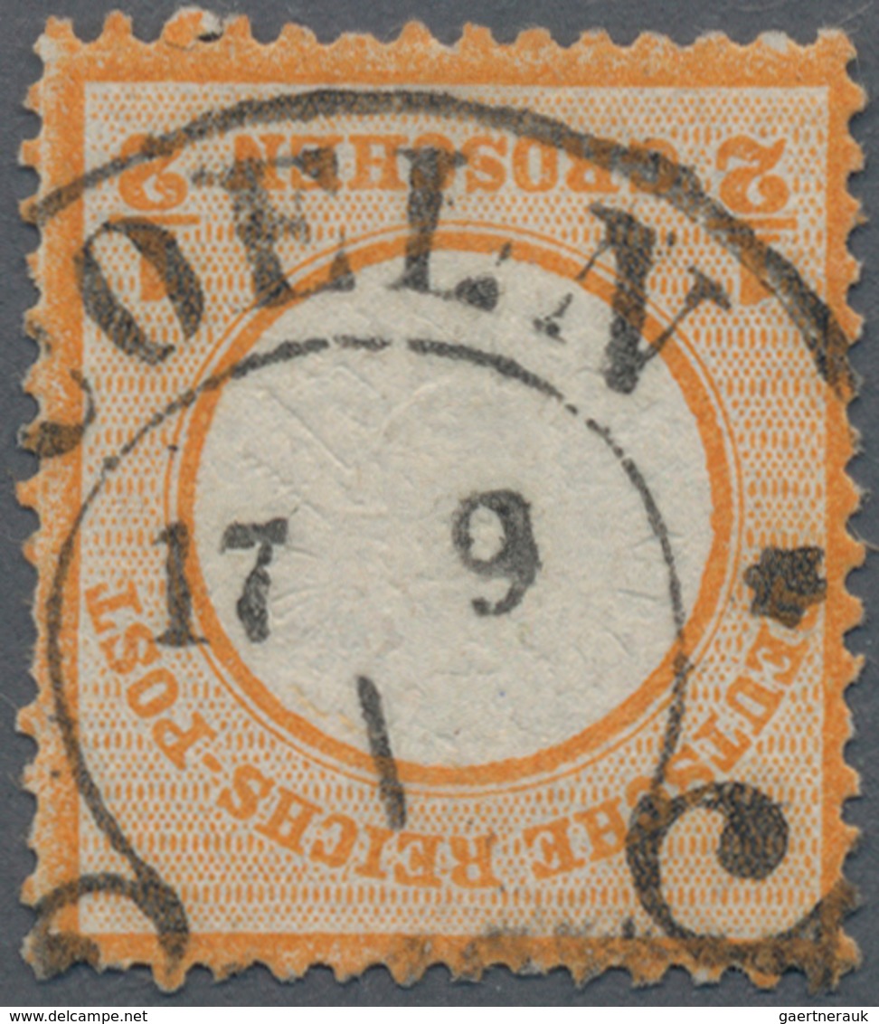 Deutsches Reich - Hufeisenstempel: COELN 17 9 I Hufeisenstempel Spal. 4-16 Auf Großer Schild ½ Gr. O - Franking Machines (EMA)