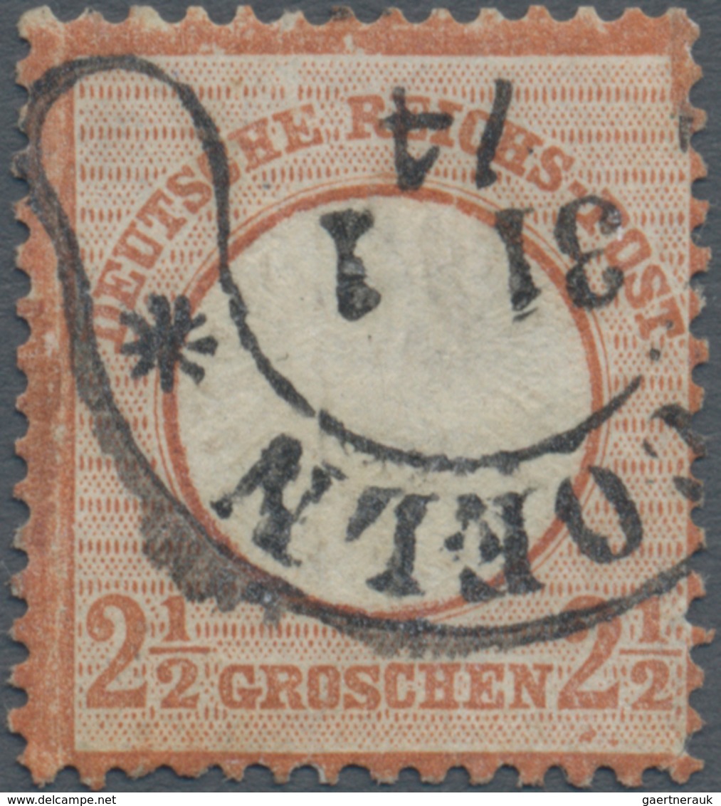 Deutsches Reich - Hufeisenstempel: COELN 31 1 74 (Spal. 4-13 Y1 Mit Beidseitig Sternen Und Aptierten - Franking Machines (EMA)