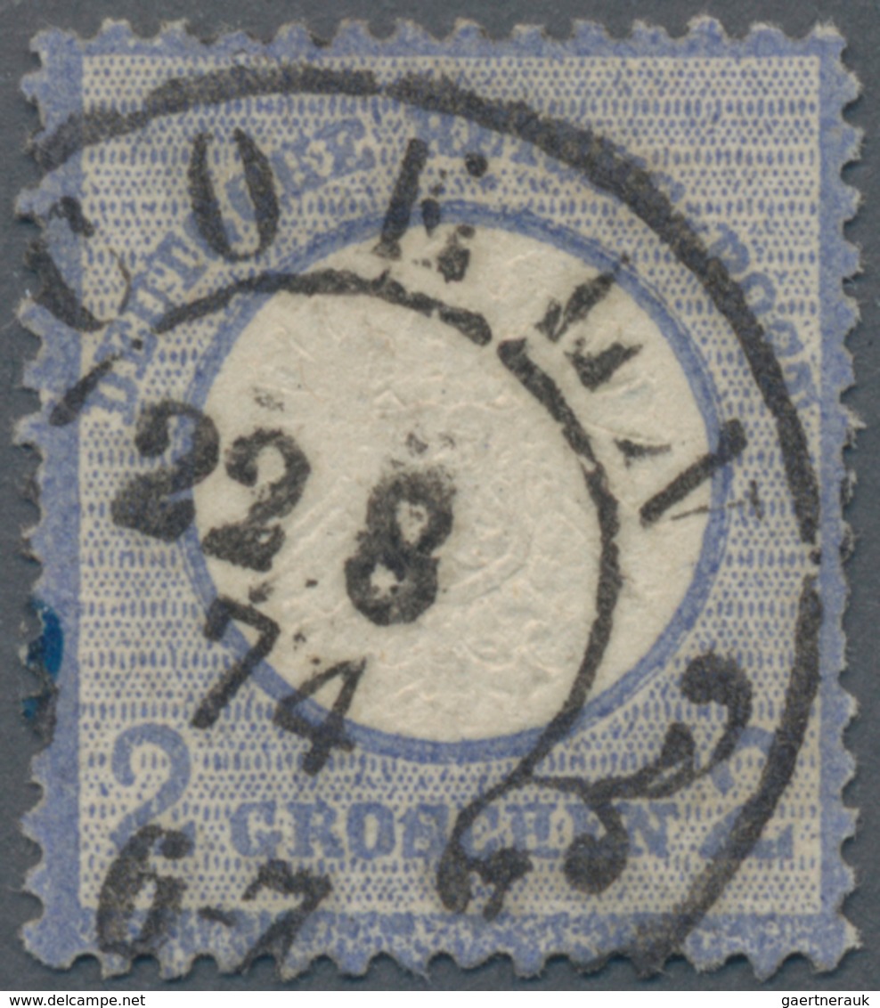 Deutsches Reich - Hufeisenstempel: COELN 22 8 74 Hufeisenstempel Spal. 14-4 Ideal Auf Großer Schild - Franking Machines (EMA)