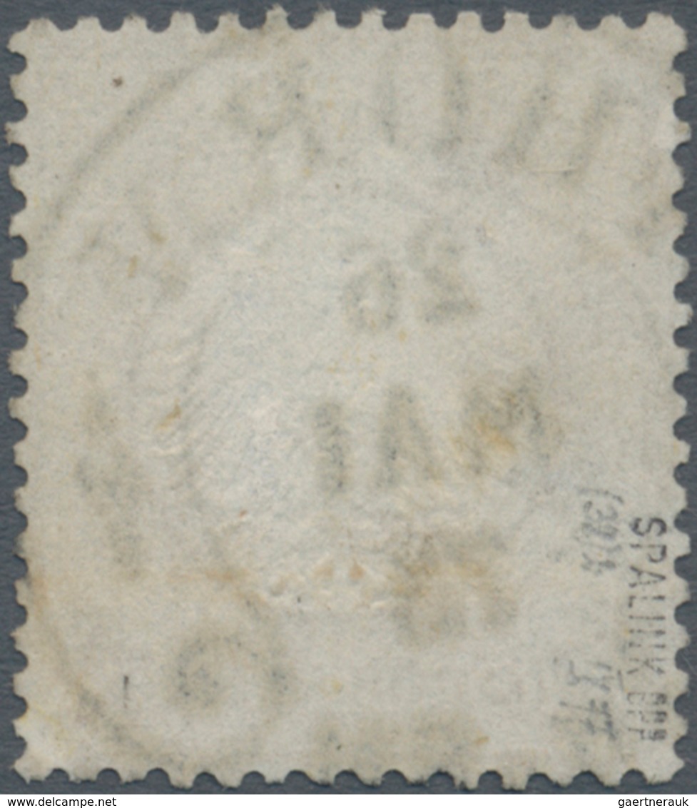 Deutsches Reich - Hufeisenstempel: THORN 26 MAI 73 (Spal. 38-2 Mit Zier-Rauten) Auf Kl. Schild 5 Gr. - Franking Machines (EMA)