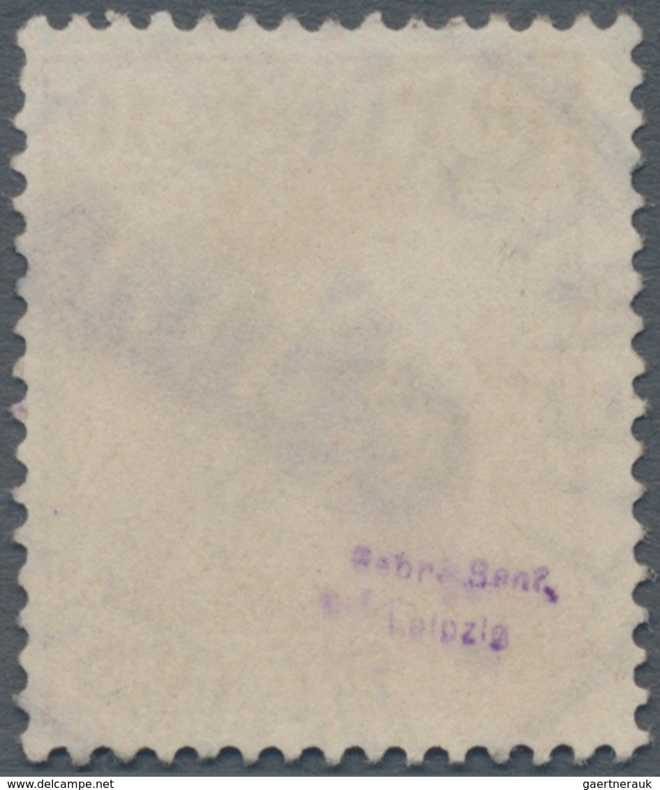 Deutsche Post In China: 1901, 10 Pfg. Handstempelaufdruck, Farbfrisches Exemplar In Guter Zähnung, K - Deutsche Post In China