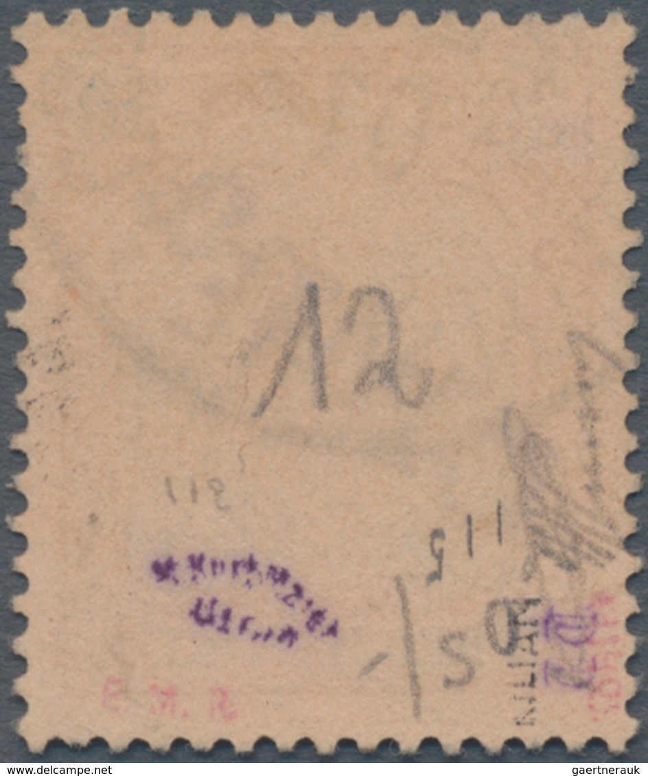 Deutsche Post In China: 1901, 30 Pfg Germania Reichspost, Handstempelaufdruck „China”, Farbfrisches - Deutsche Post In China