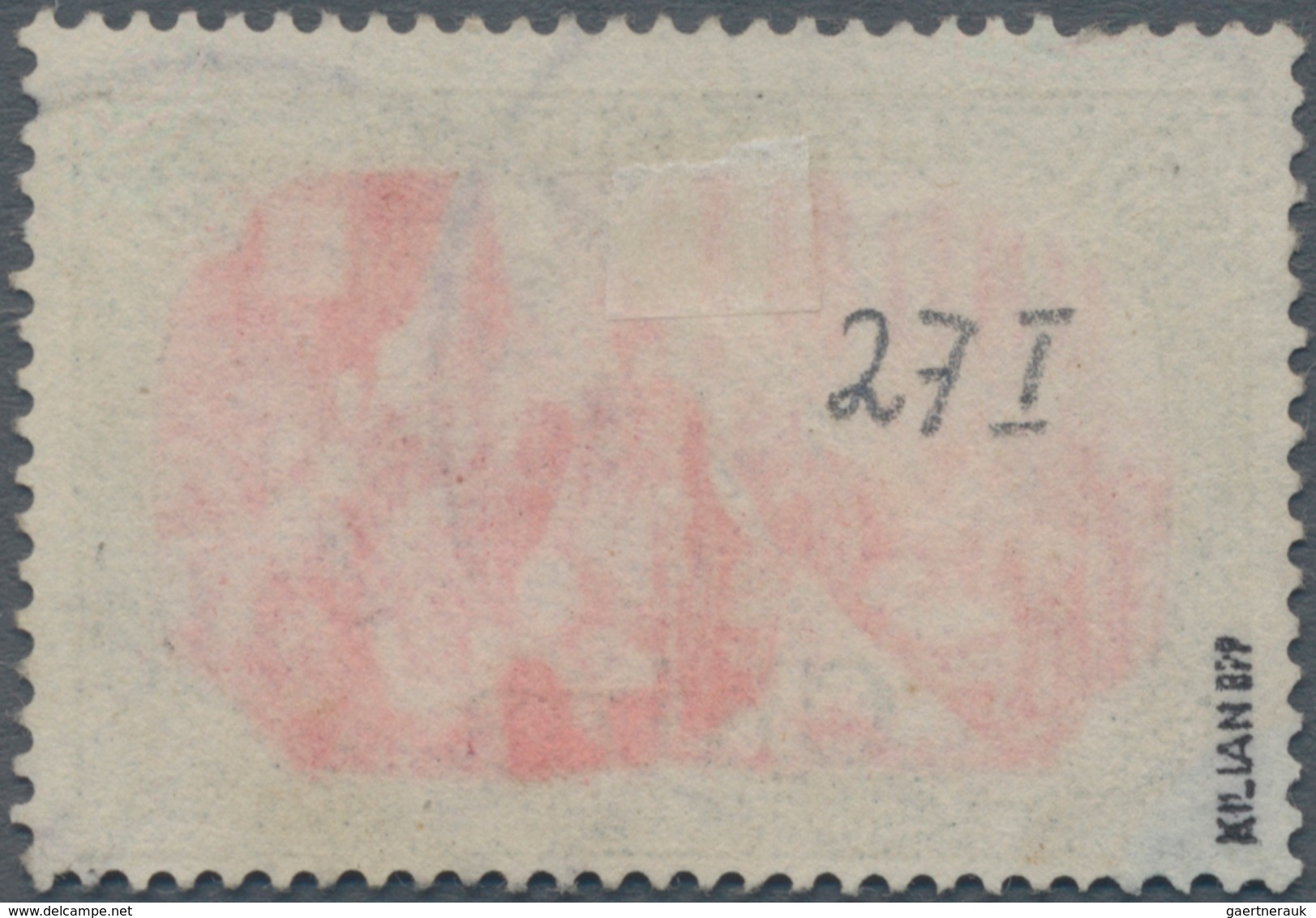 Deutsche Post In China: 1901, 5 Mark, Type I Ohne Nachmalung, Gest. "Shanghai 24/7/02". Attest Steue - China (kantoren)