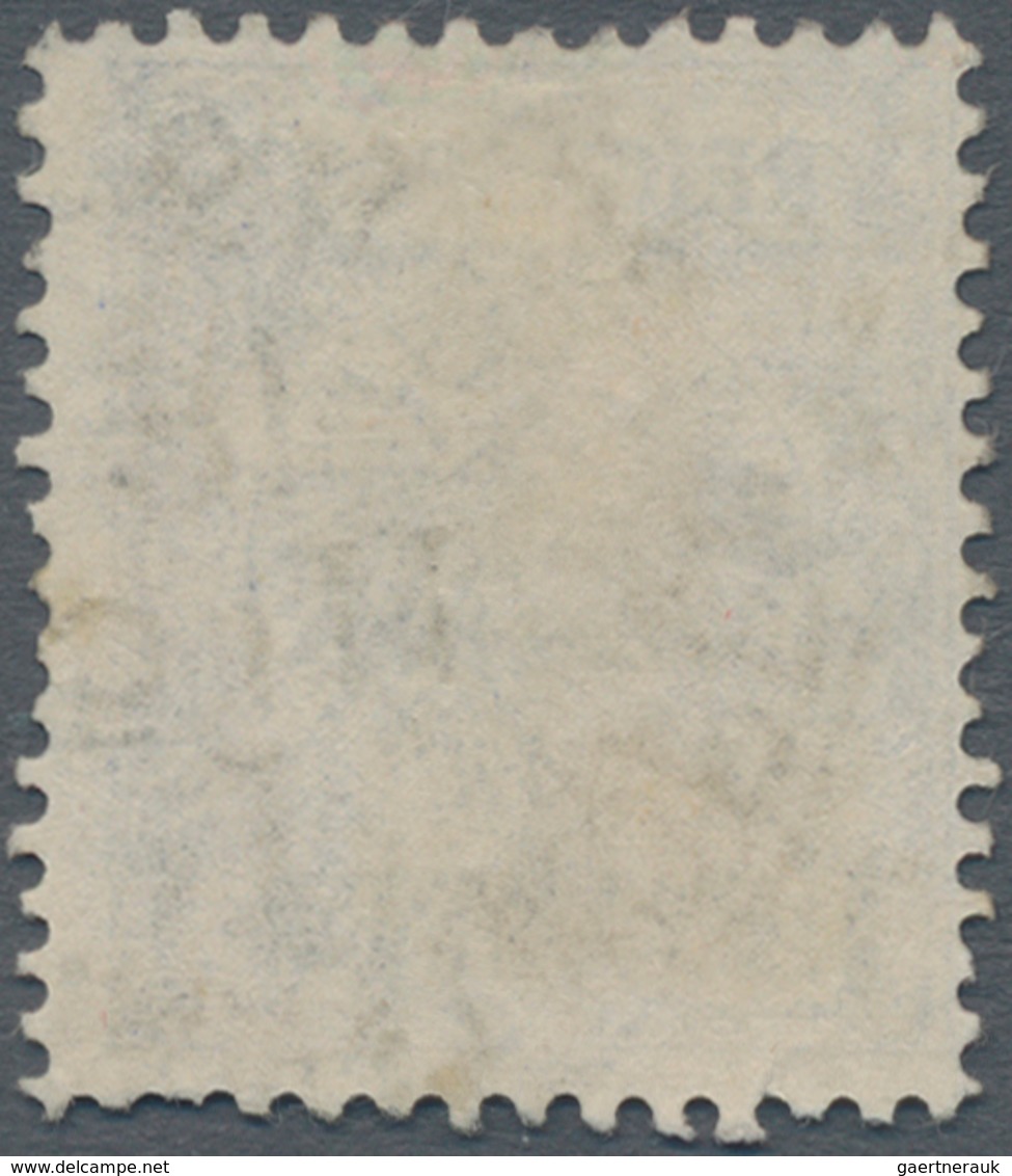 Deutsche Post In Der Türkei: 1889, 1 Piaster Auf 20 Pf. Reichspost In Der Seltenen Farbe "lebhaftkob - Deutsche Post In Der Türkei