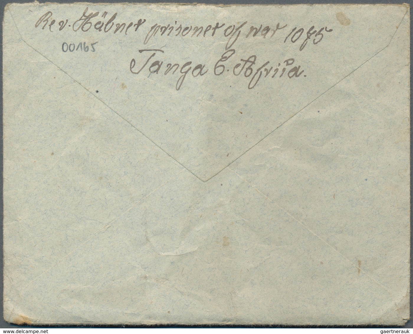 Deutsch-Ostafrika: 1917, KRIEGSGEFANGENENPOST: Brief Mit Komplettem Inhalt Aus Dem Kriegsgefangenenl - German East Africa