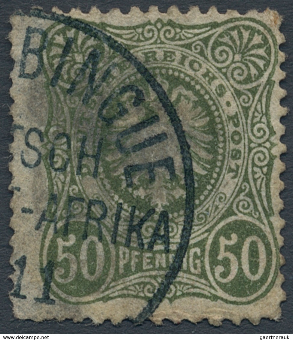 Deutsch-Südwestafrika - Stempel: "(OTYIM)BINGUE" (..) 11(88)" Auf Freimarke Michelnummer VO 44c = 50 - Deutsch-Südwestafrika