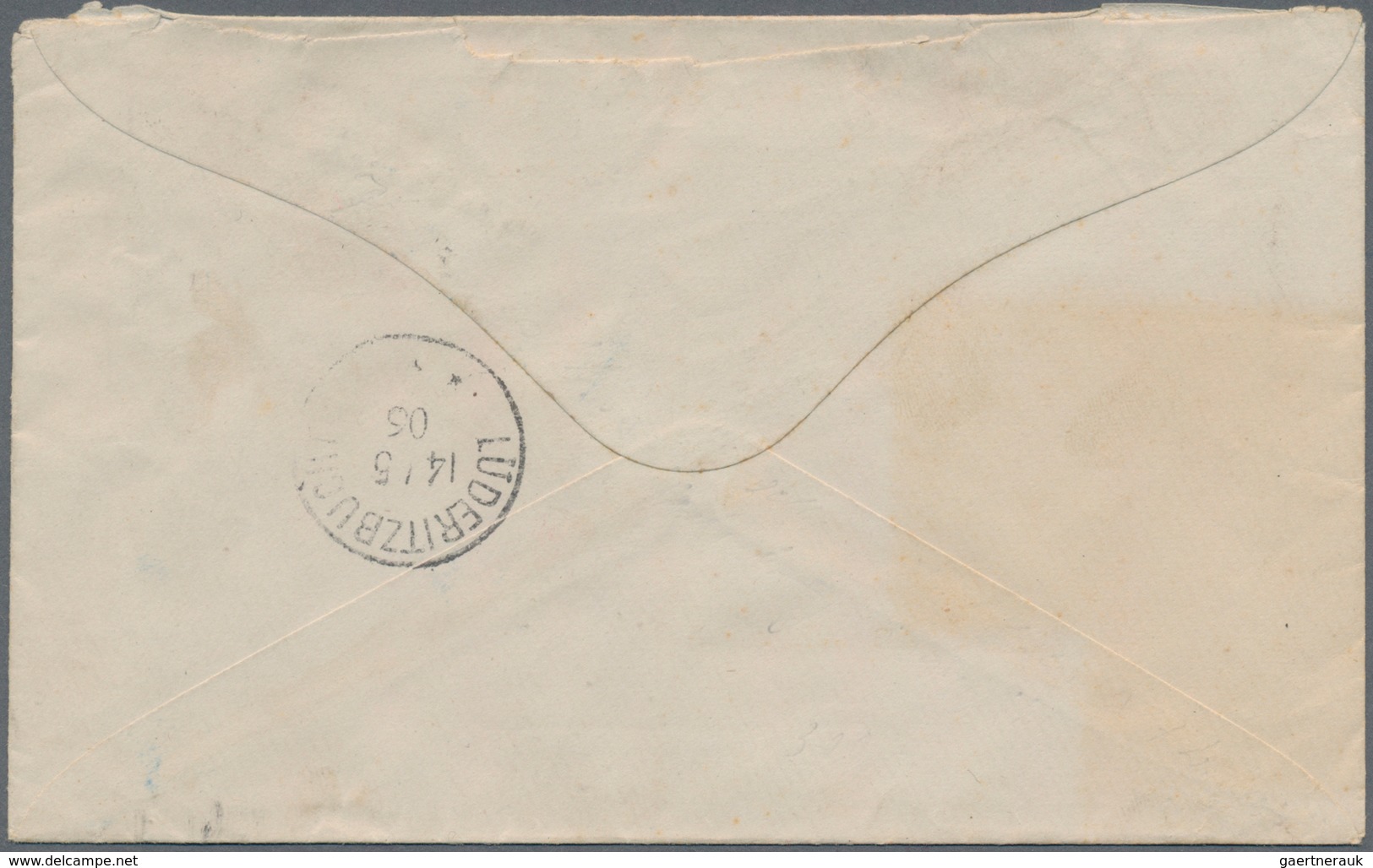 Deutsch-Südwestafrika - Besonderheiten: 1900/1906, EINGANGSPOST: Illustrierter Brief Aus Kapstadt Vo - Duits-Zuidwest-Afrika