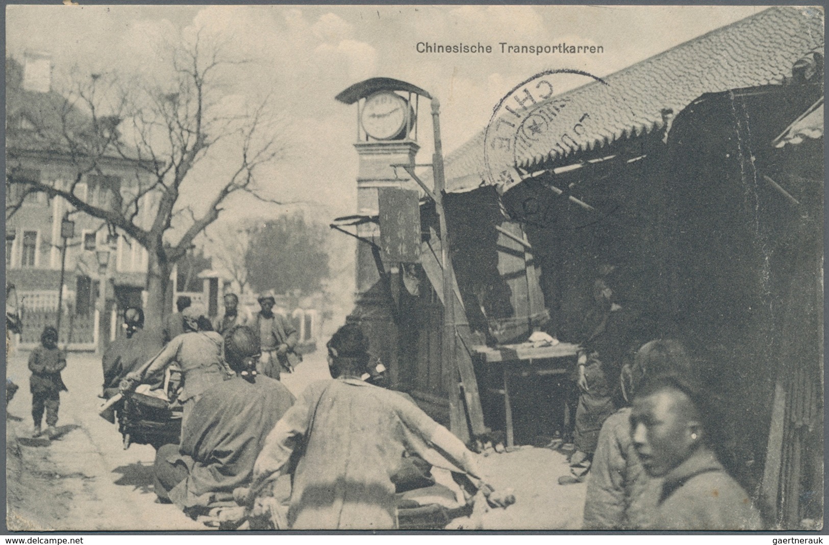 Deutsche Kolonien - Kiautschou: 1913, Ansichtskarte Frankiert Mit 4 C Entwertet "TSINGTAU KIAUTSCHOU - Kiauchau