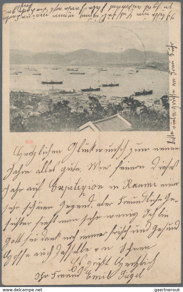 Deutsche Kolonien - Kiautschou - Besonderheiten: 1900, Feldpost Ansichtskarte Von Einem Gefreiten De - Kiautchou