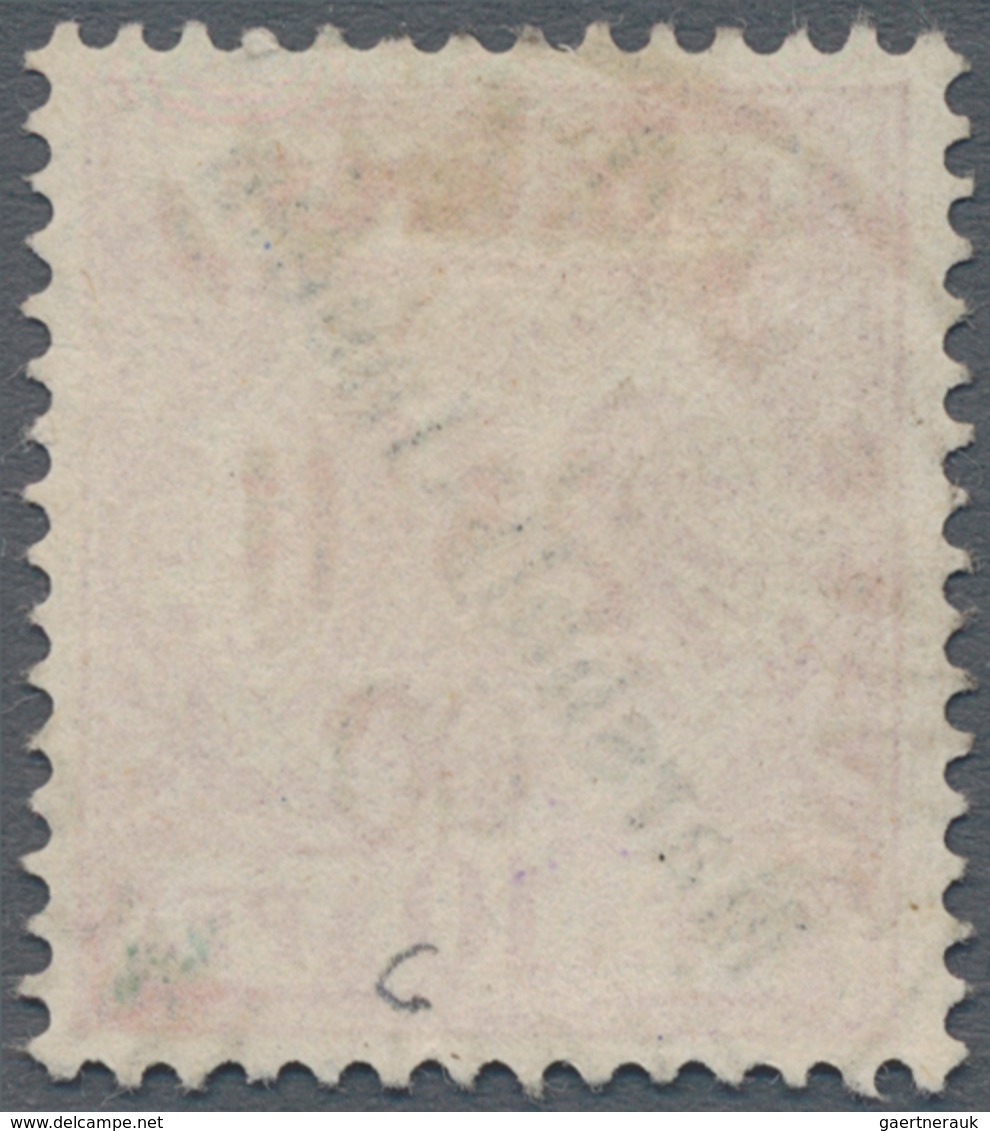 Deutsche Kolonien - Marshall-Inseln: 1899, 10 Pf. Krone/Adler Mit Aufdruck "Marshall-Inseln" In Der - Marshall Islands