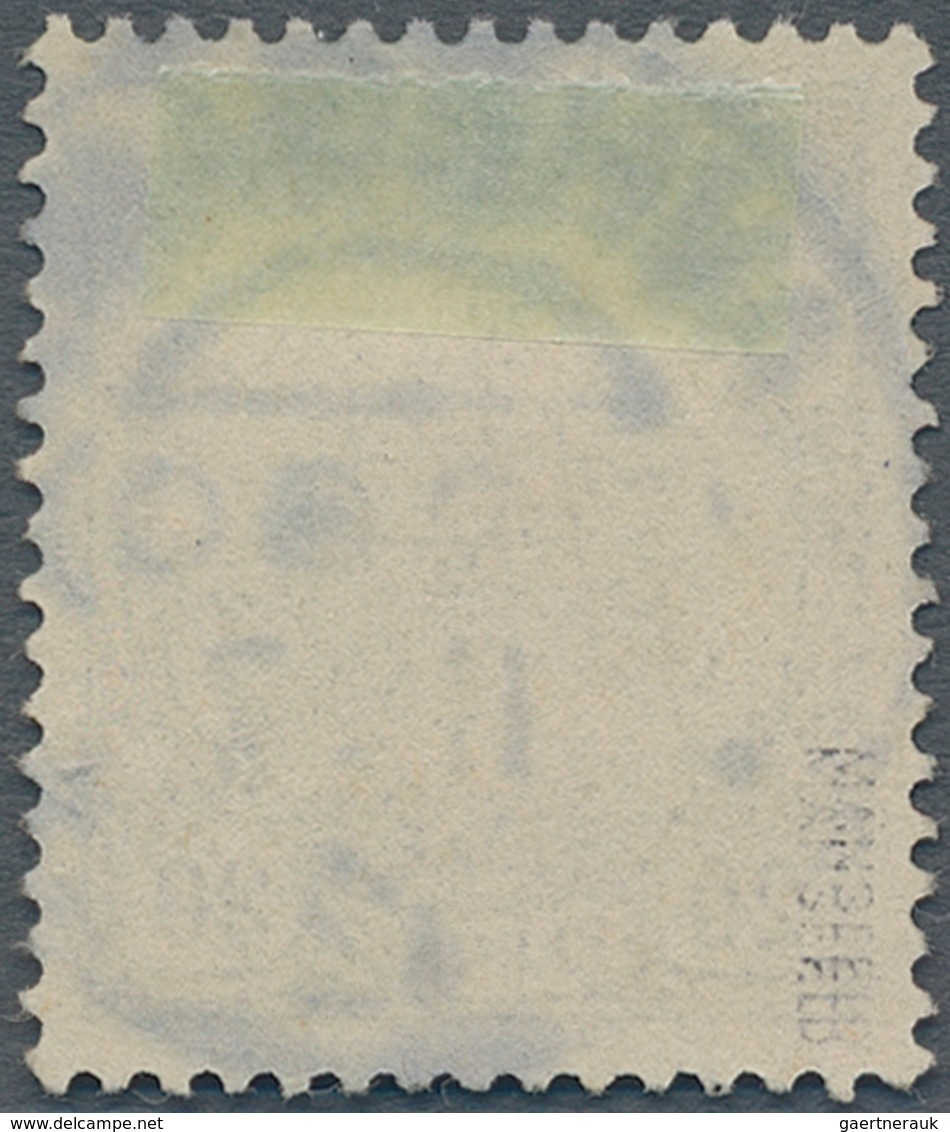 Deutsche Kolonien - Togo: 1900, 20 Pfg. Blau Kaiseryacht Mit Stempel "AVHEGAME (TOGO) 11.7.12". Die - Togo