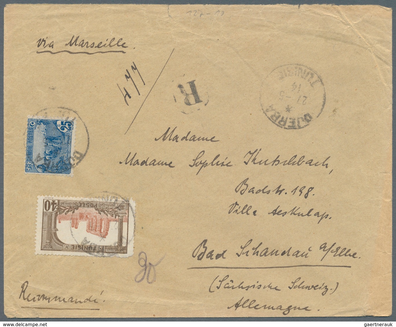 Deutsche Kolonien - Besonderheiten: 1914, DEUTSCHE SUDAN-EXPEDITION, Partie Mit 4 Belegen Einer Korr - Other & Unclassified