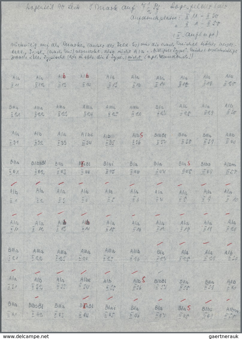 Deutsche Abstimmungsgebiete: Marienwerder: 1920, 3 Mark Auf 3 Pf Dkl'orangebraun 1. Auflage Und 5 Ma - Other & Unclassified