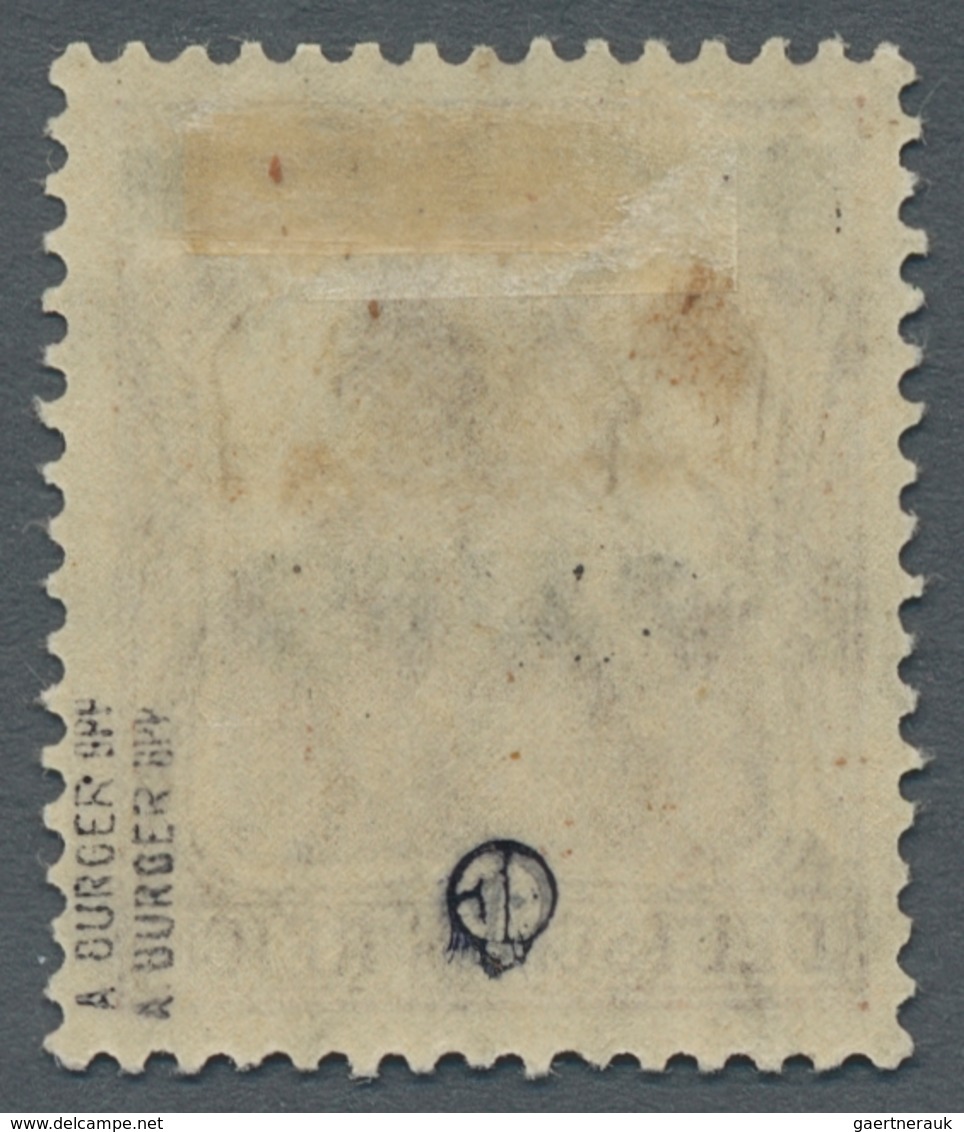 Deutsche Abstimmungsgebiete: Saargebiet: 1920, "35 Pfg. Germania/Sarre Mit Kopfstehendem Aufdruck", - Briefe U. Dokumente