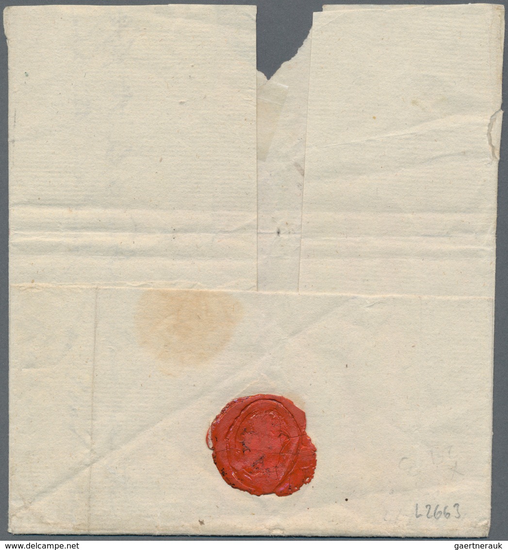 Danzig: 1799, Früher Brief Aus DANZIG Mit Handschriftlichem Aufgabevermerk Nach London, Daressiert A - Other & Unclassified
