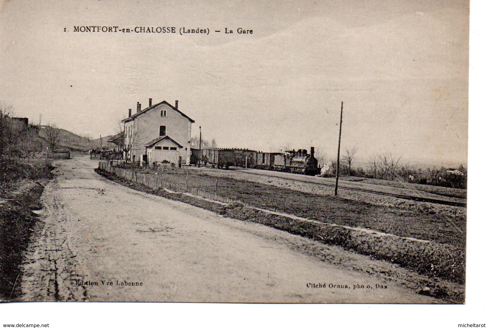 Landes :Montfort En Chalosse   : La Gare - Montfort En Chalosse