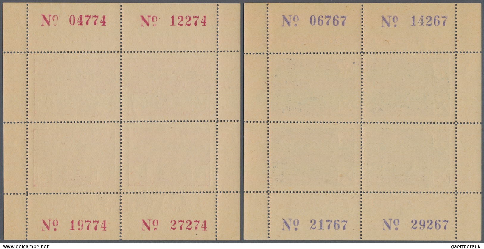 Dt. Besetzung II WK - Belgien - Flämische Legion: 1941/1943. Spendenvignetten Der Flämischen Legion. - Bezetting 1938-45