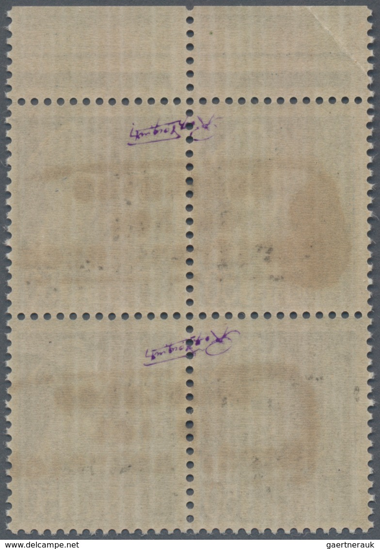 Dt. Besetzung II WK - Frankreich - Dünkirchen: 1940, 50 C. Schwärzlichblau Mit Aufdruck In Type I, O - Occupation 1938-45