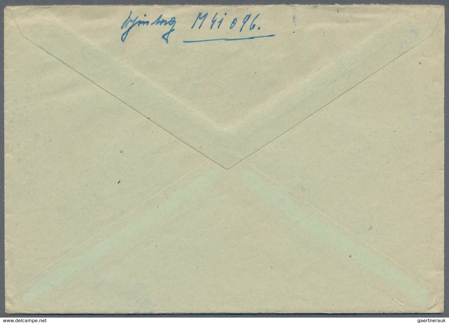 Feldpost 2. Weltkrieg: 1941. Original Feldpost / Sailor's Mail From WWII Unterseeboot (U-Boot) / U-B - Altri & Non Classificati