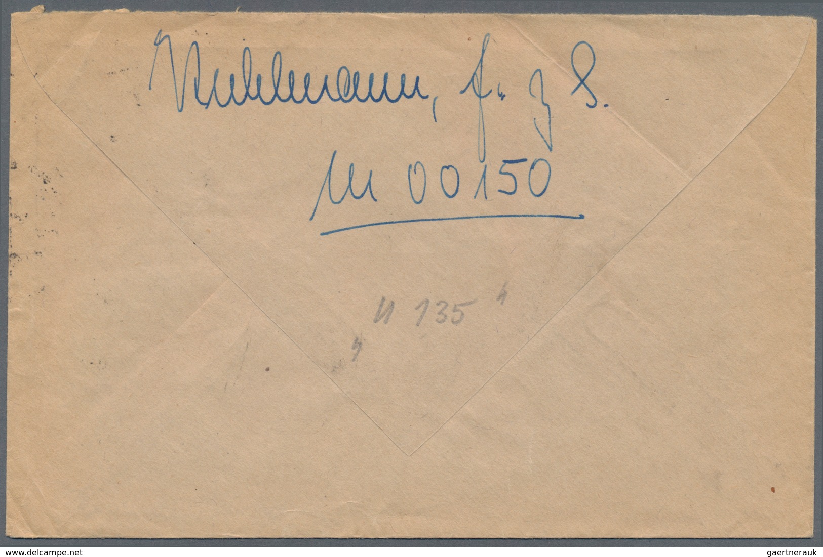 Feldpost 2. Weltkrieg: 1943. Original Feldpost / Sailor's Mail From WWII Unterseeboot (U-Boot) / U-B - Autres & Non Classés