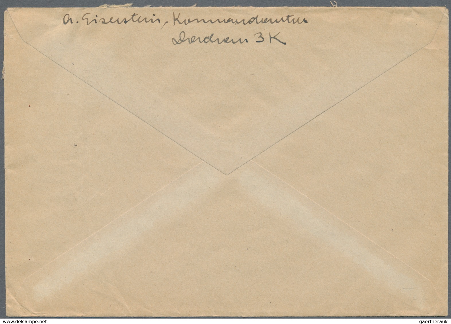 KZ-Post: 1941-42, Drei Belege Eines SS-Unterscharführers Der Wachmannschaft Des KZ Dachau Nach Wien, - Lettres & Documents