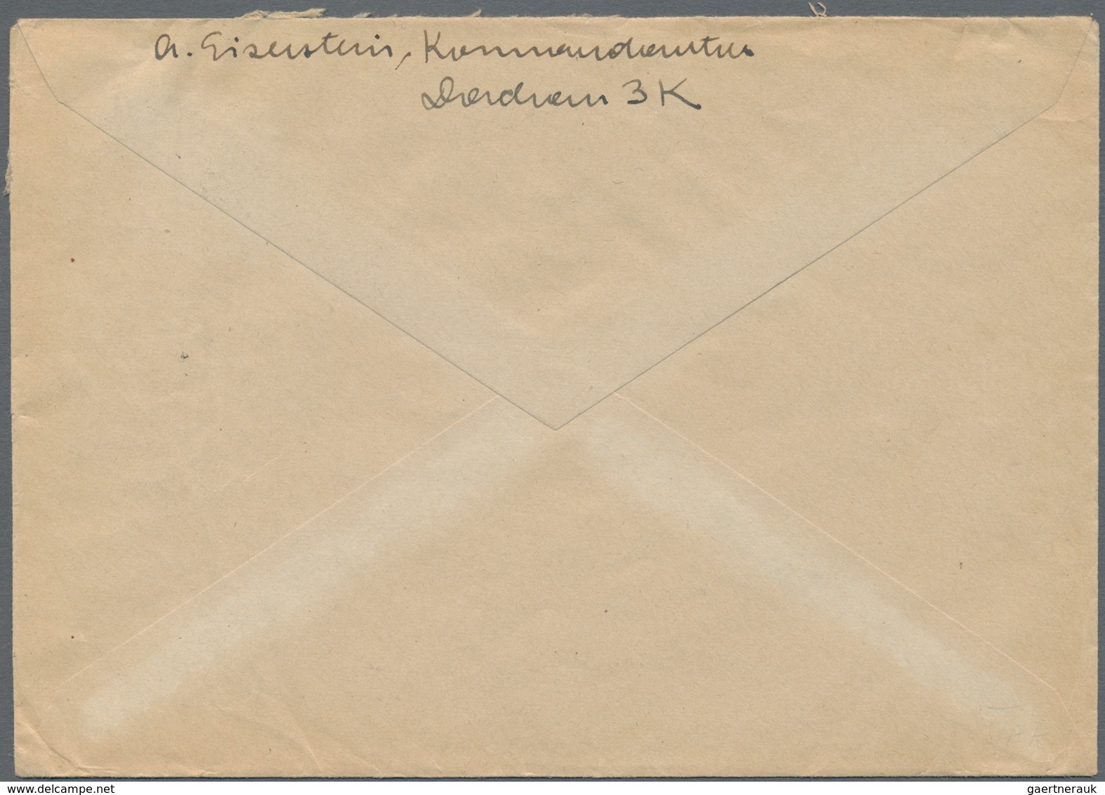 KZ-Post: 1941-42, Drei Belege Eines SS-Unterscharführers Der Wachmannschaft Des KZ Dachau Nach Wien, - Brieven En Documenten