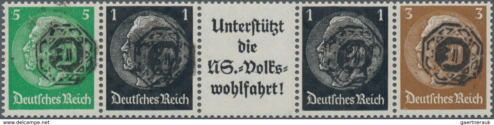 Deutsche Lokalausgaben Ab 1945: LÖBAU, Einheitgeberstreifen 5+1+A 8b+1 + 3 Pfg. MIT ORIGINAL-AUFDRUC - Autres & Non Classés