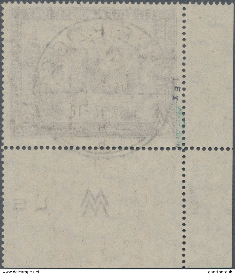 Alliierte Besetzung - Gemeinschaftsausgaben: 1947, 24 Pfg. Leipziger Frühjahrsmesse, Kupfertiefdruck - Sonstige & Ohne Zuordnung