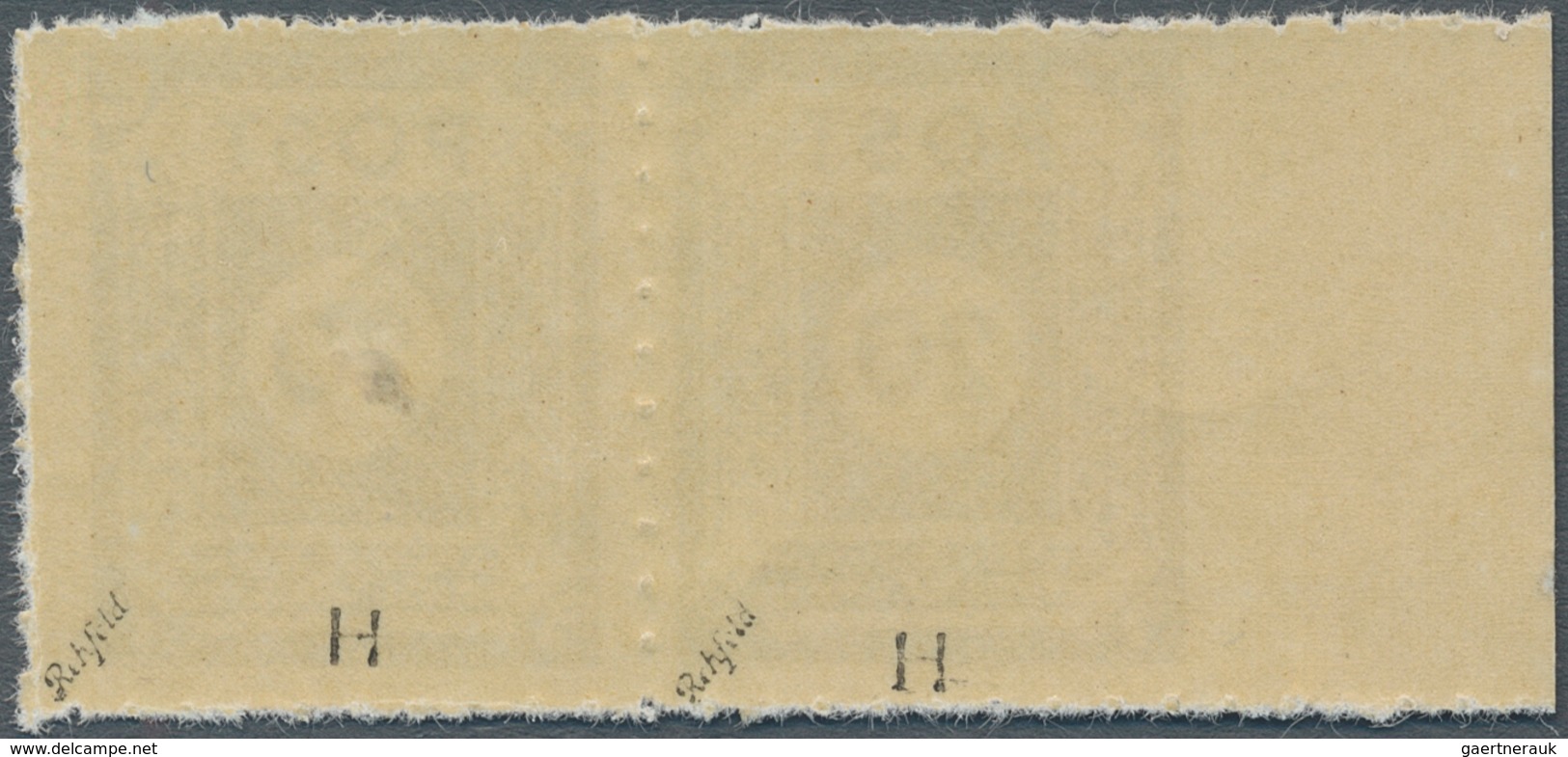 Sowjetische Zone - Ost-Sachsen: 1945, Postmeistertrennung Pirna, 20 Pfg. Dunkelpreußischblau Im Waag - Andere & Zonder Classificatie
