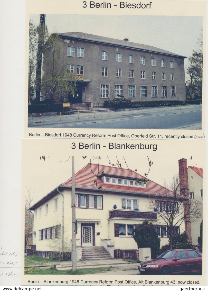 Sowjetische Zone - Bezirkshandstempel - I - Bez. 3 (Berlin): BERLIN-BAUMSCHULEMWEG 3: Freimarken Arb - Other & Unclassified