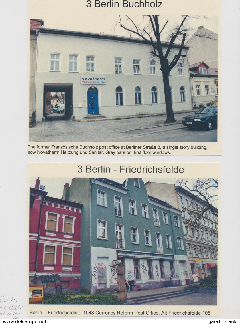 Sowjetische Zone - Bezirkshandstempel - I - Bez. 3 (Berlin): BERLIN-BUCH: Freimarken Arbeiter Und Zi - Andere & Zonder Classificatie