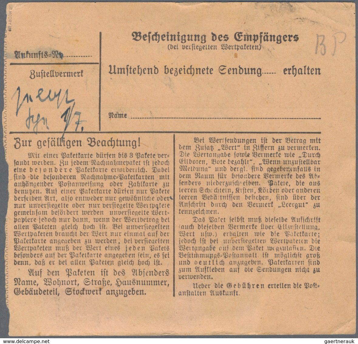 Sowjetische Zone - Bezirkshandstempel - IV - Bez. 20 (Halle): ALSLEBEN: 60 Pf Arbeiter Im Senkrechte - Andere & Zonder Classificatie