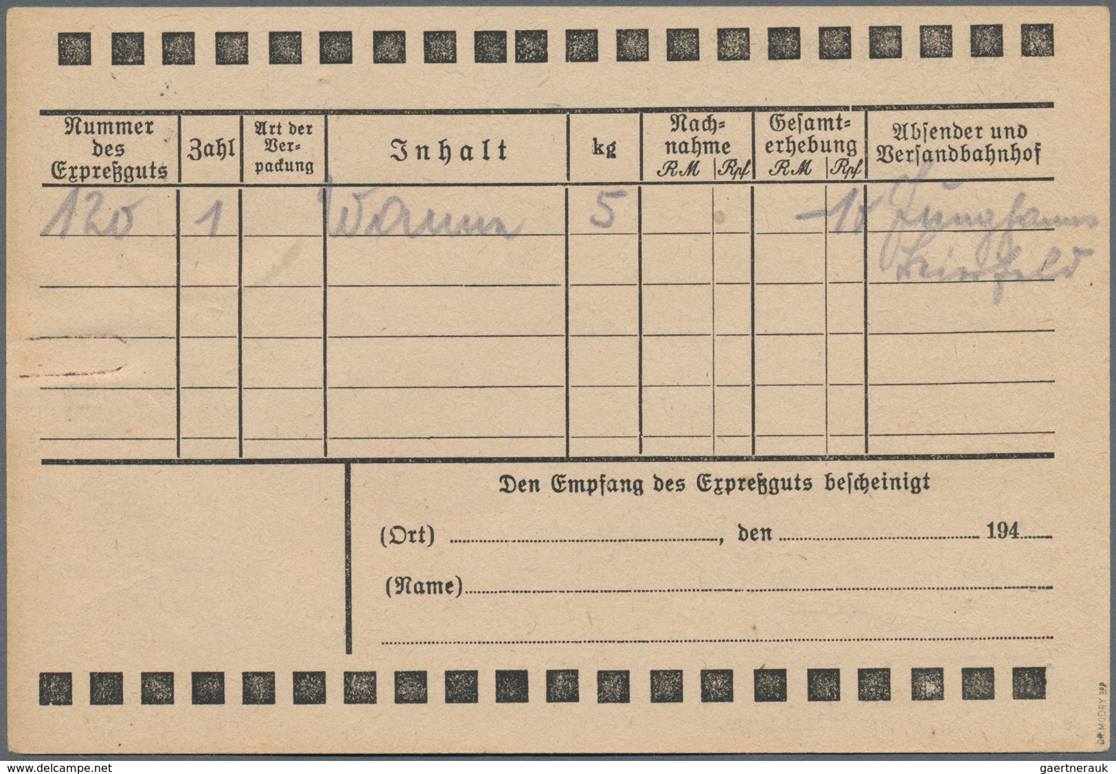 Sowjetische Zone - Bezirkshandstempel - X - Bez. 41 (Chemnitz): RODEWISCH: 2 Pf Und 8 Pf Mit Aufdruc - Other & Unclassified