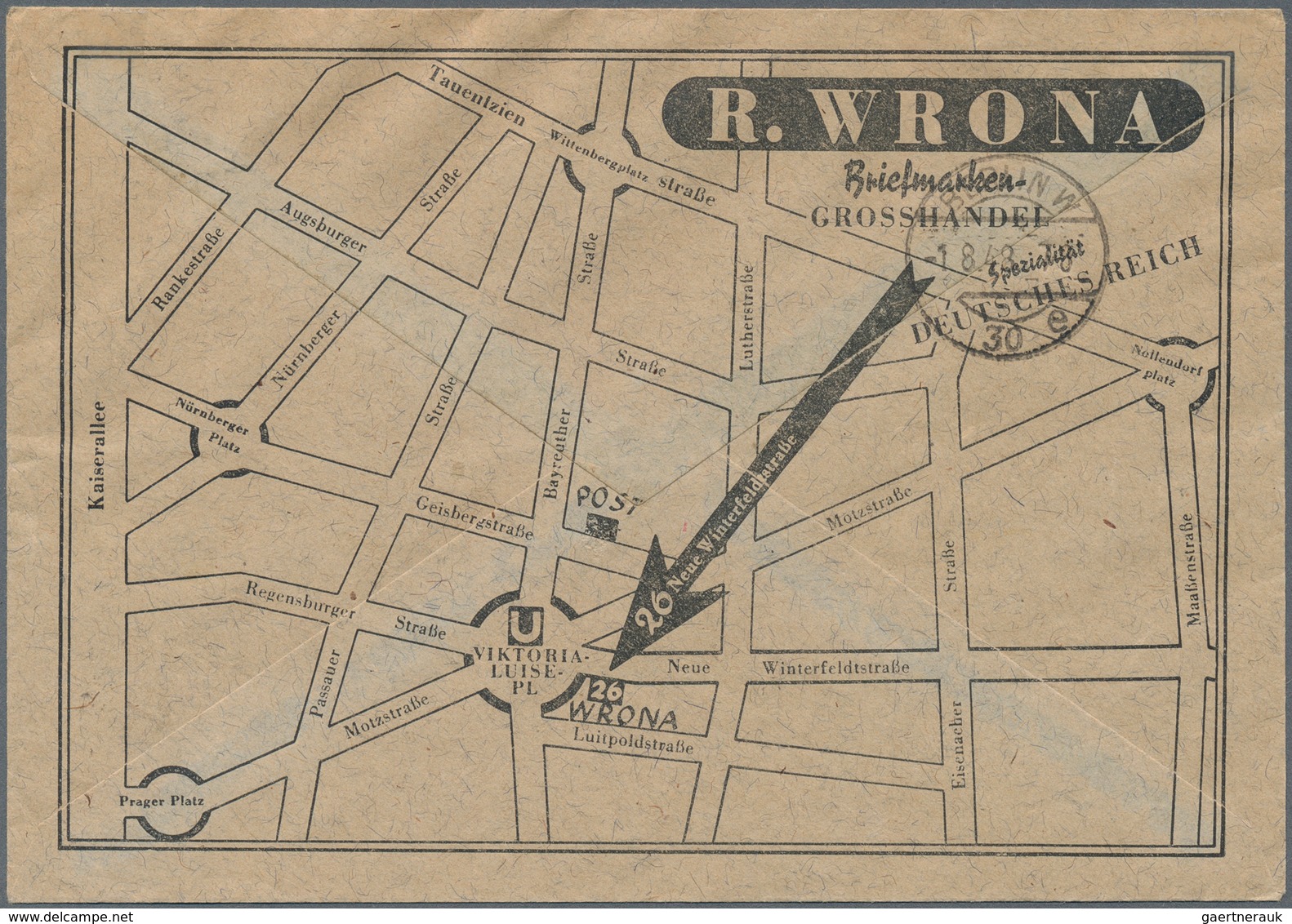 Berlin - Vorläufer: Altershilfe Blockpaar Je Auf Orts-R-Bf. Von Berlin W57 Vom 31.7.48 Nach Berlin W - Covers & Documents