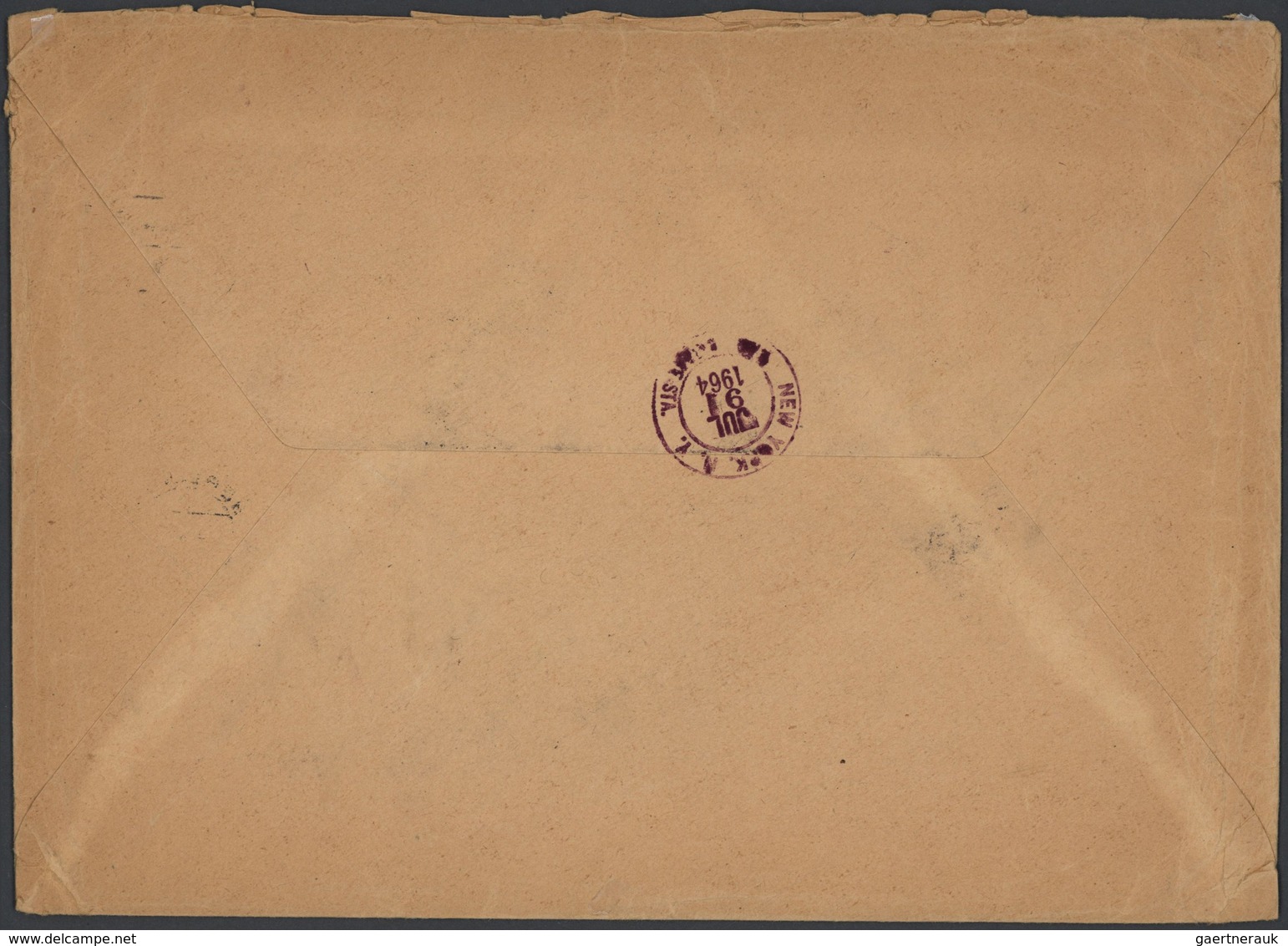 Berlin: 1977: Umschlag Firma Salomon Format Ca. 24,7 X 17,8 Cm Als Auslandsbrief Mit Einschreiben Un - Sonstige & Ohne Zuordnung