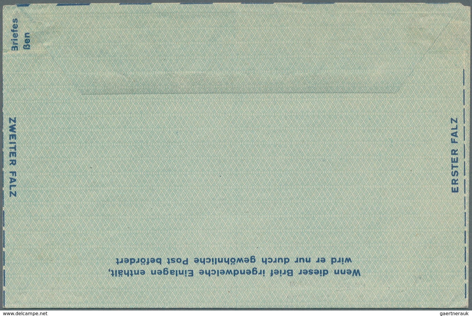 Berlin - Ganzsachen: 1948, Lot Von 2 Luftpostfaltbriefen 100 Pf, Posthorn Mit Doppellinie, Abstand W - Sonstige & Ohne Zuordnung