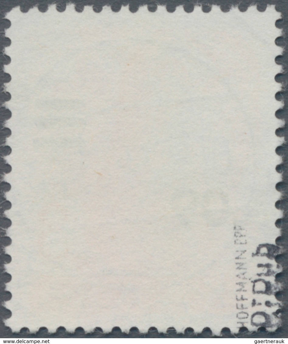 Saarland (1947/56): 1947, Freimarke 60 Cent Auf 3 Pfg. Mit Kopfstehendem Aufdruck, Zentrisch Klar En - Neufs