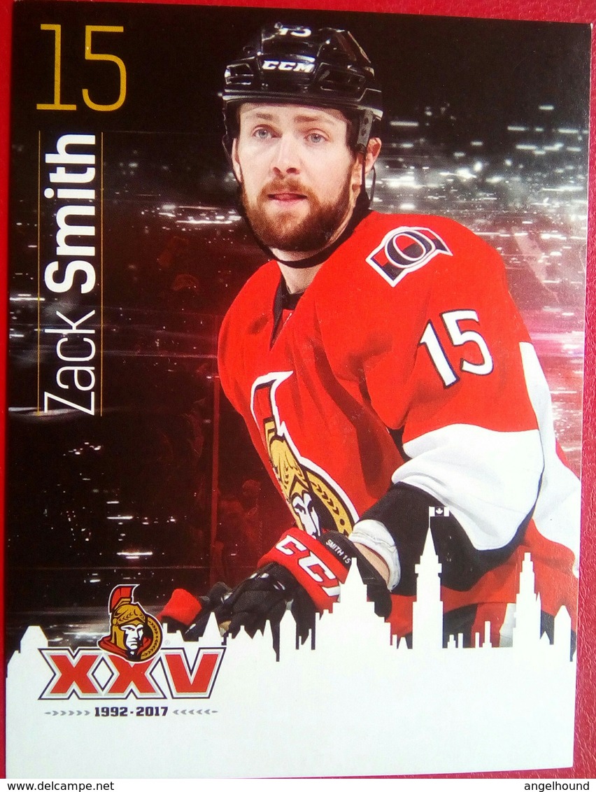 Ottawa Senators Zack Smith - 2000-Now