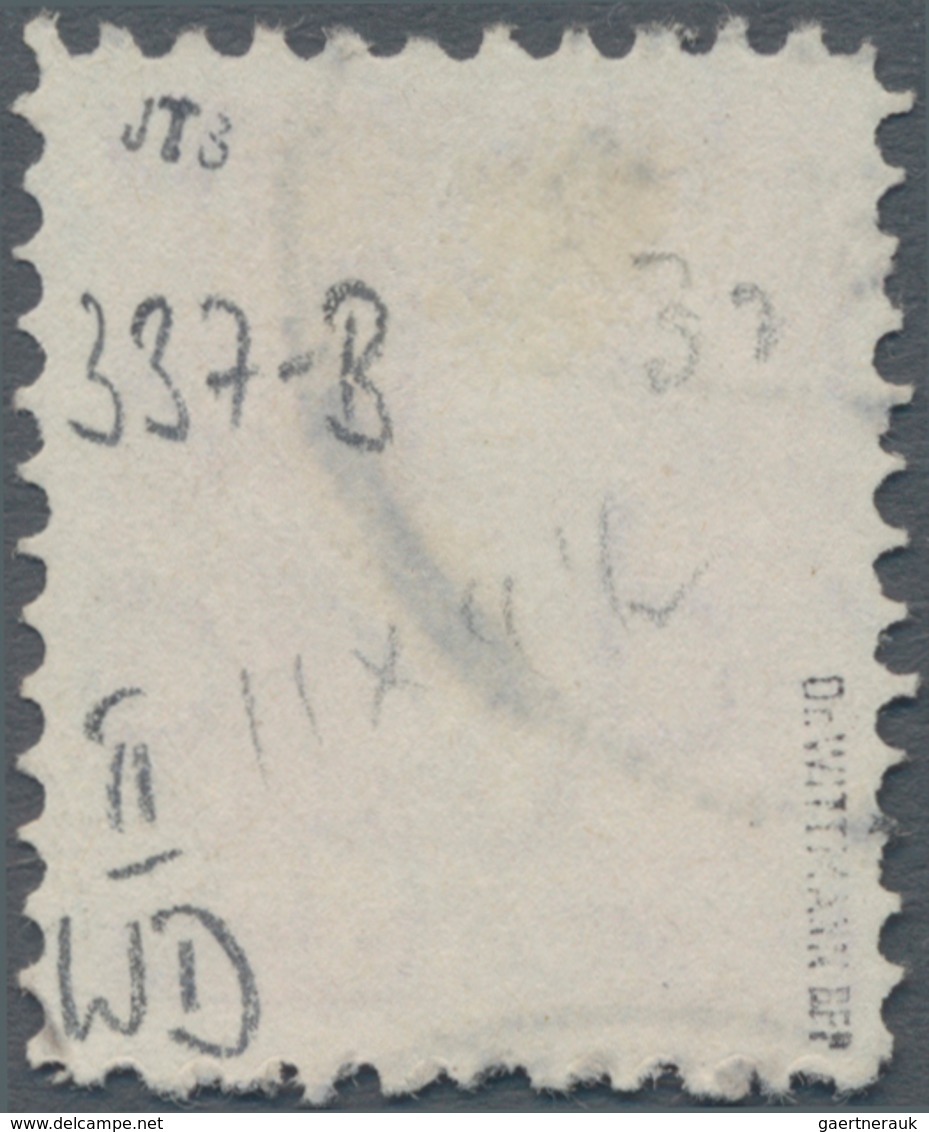 Bizone: 1948, 40 Pfg Kölner Dom, Type II Vom Bogenfeld 337-B Mit Wasserzeichen W Und Der Seltenen Zw - Altri & Non Classificati